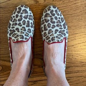 Rothy’s Mocha Spot loafers